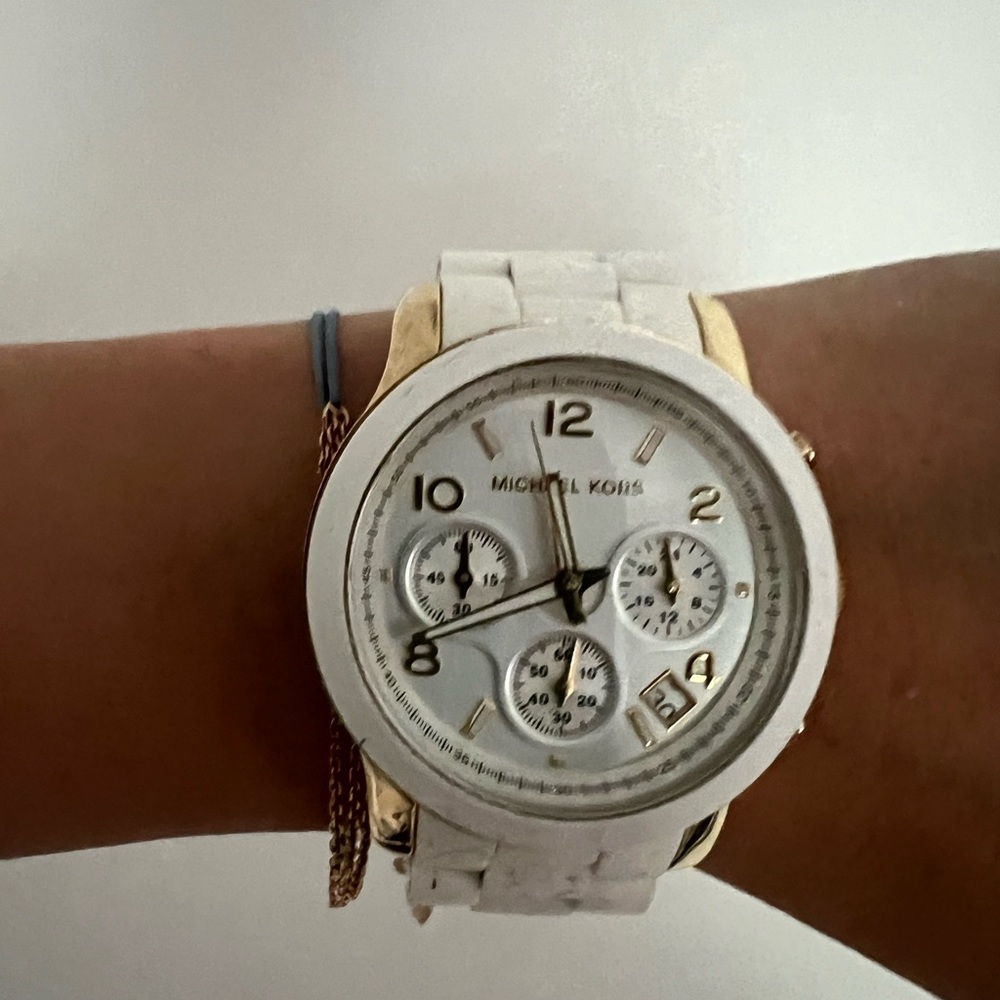 White Michael Kors Watch